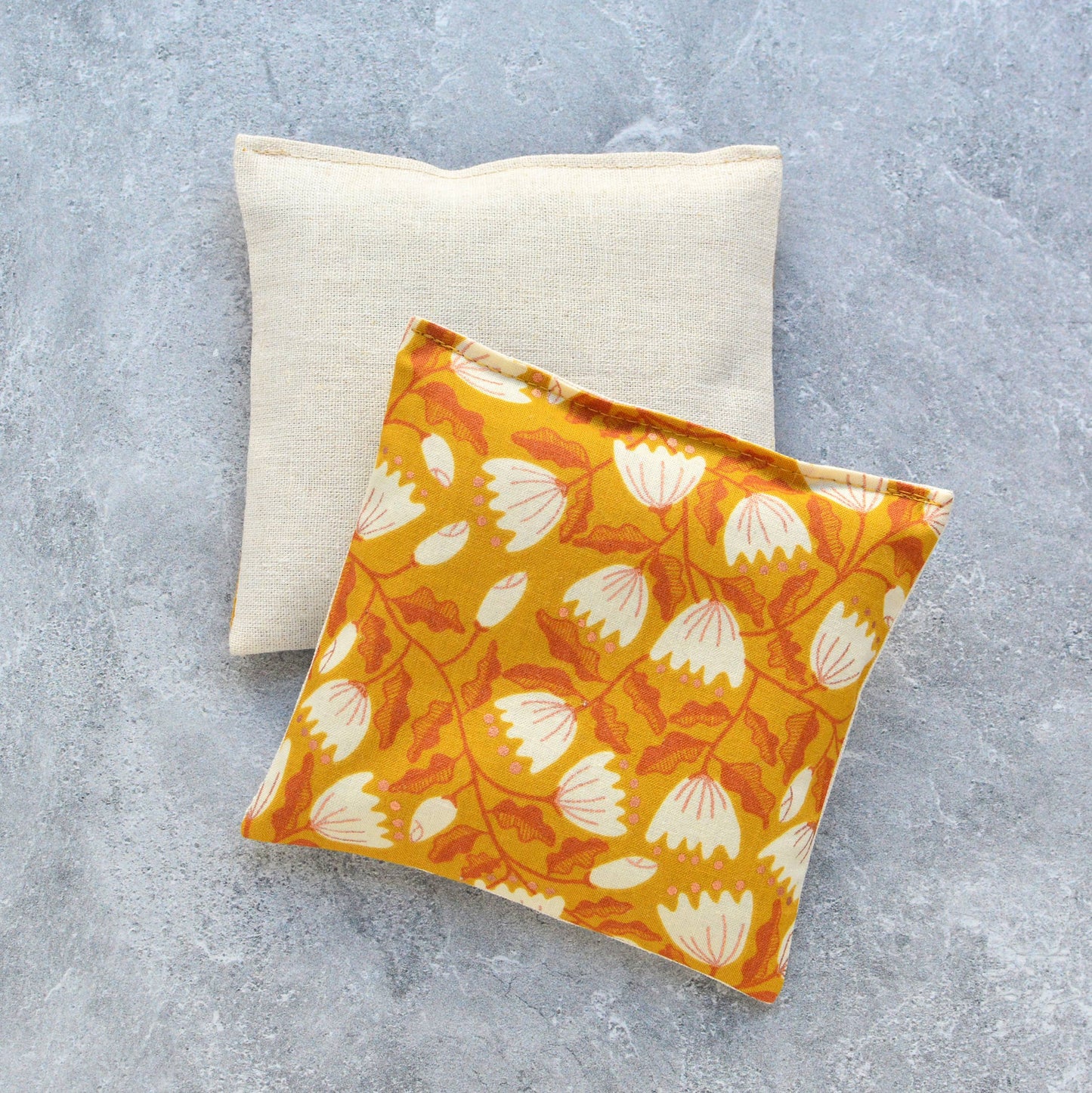 Floral Vine in Golden Yellow Lavender Sachets Botanical