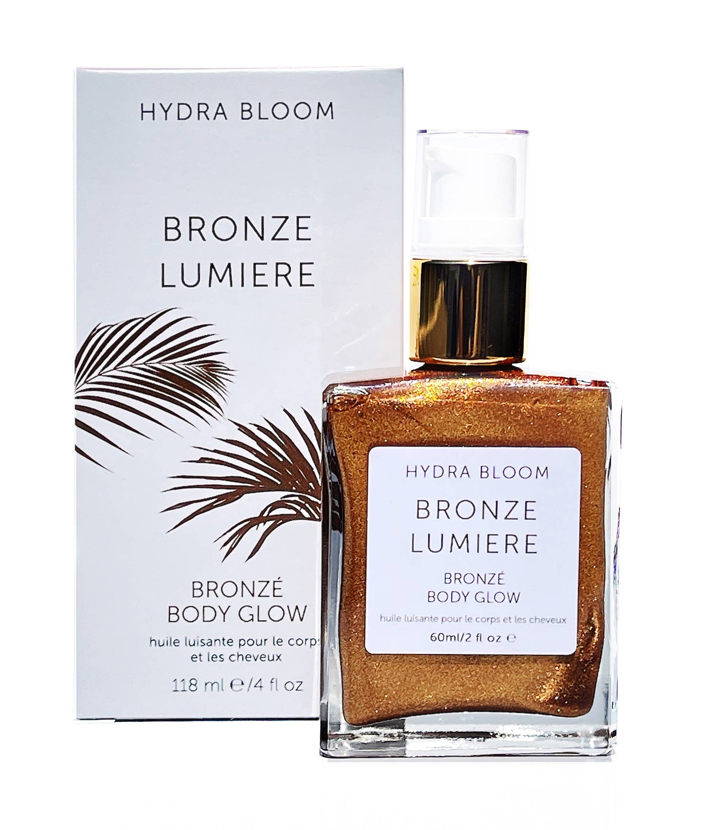 Bronze Shimmer Oil Lumiere Body Glow 60ml| Summer