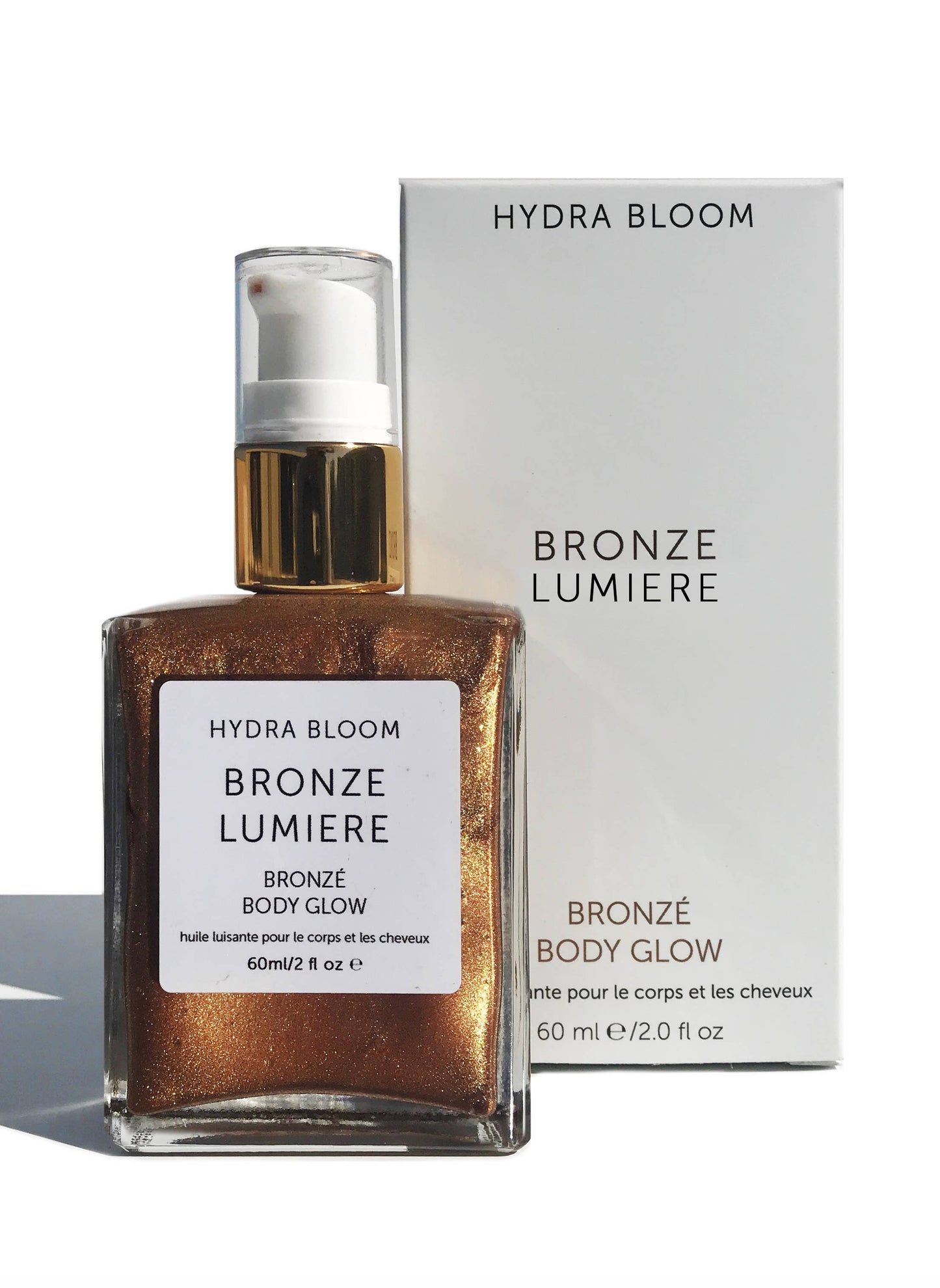 Bronze Shimmer Oil Lumiere Body Glow 60ml| Summer