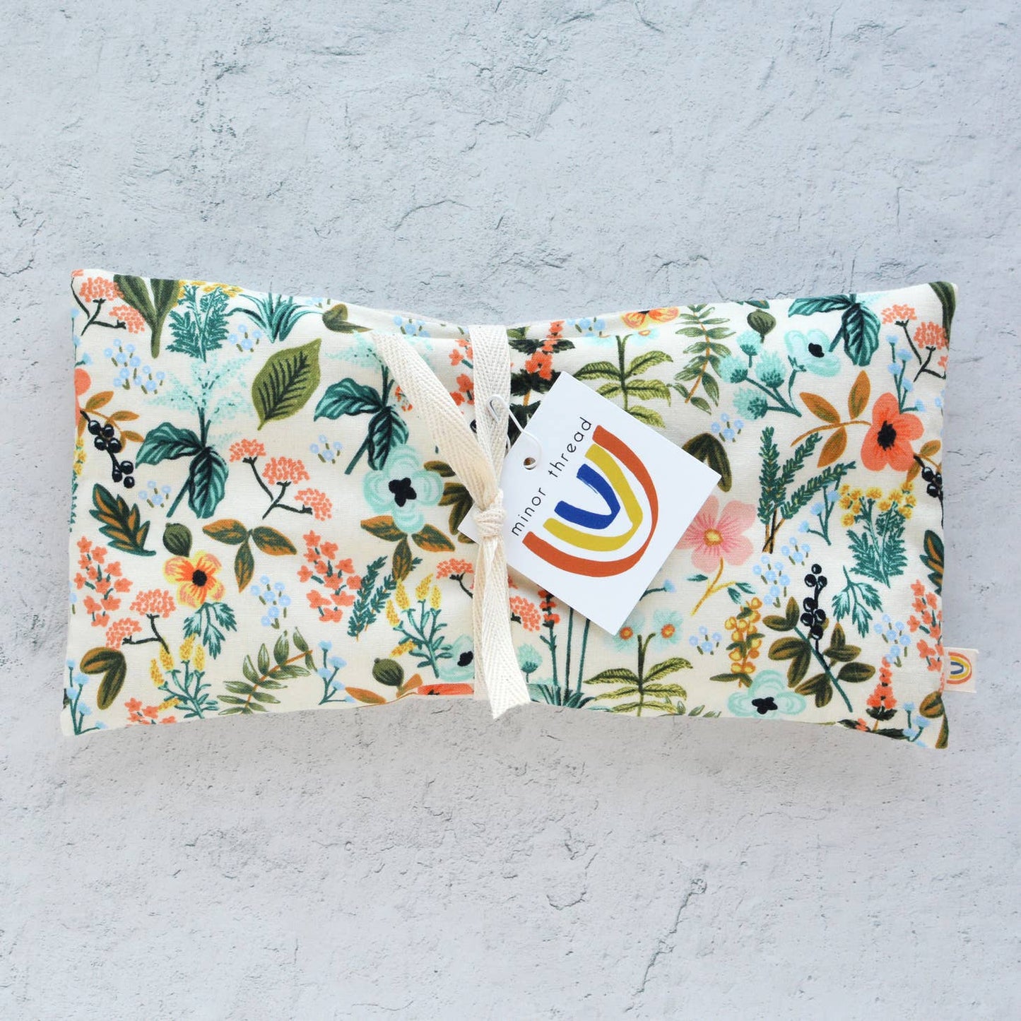 Oversized Eye Pillow- Herb Garden Cotton