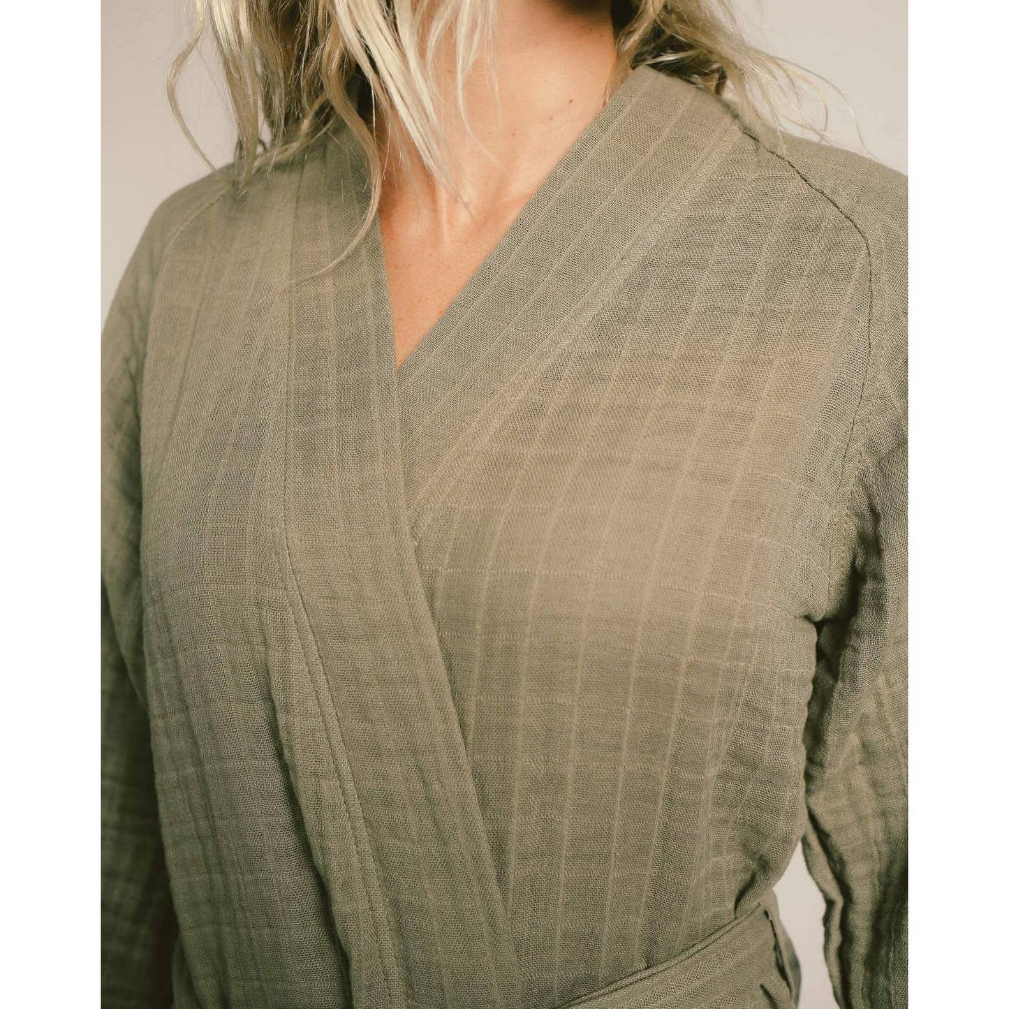Gauzy Robe- Sage