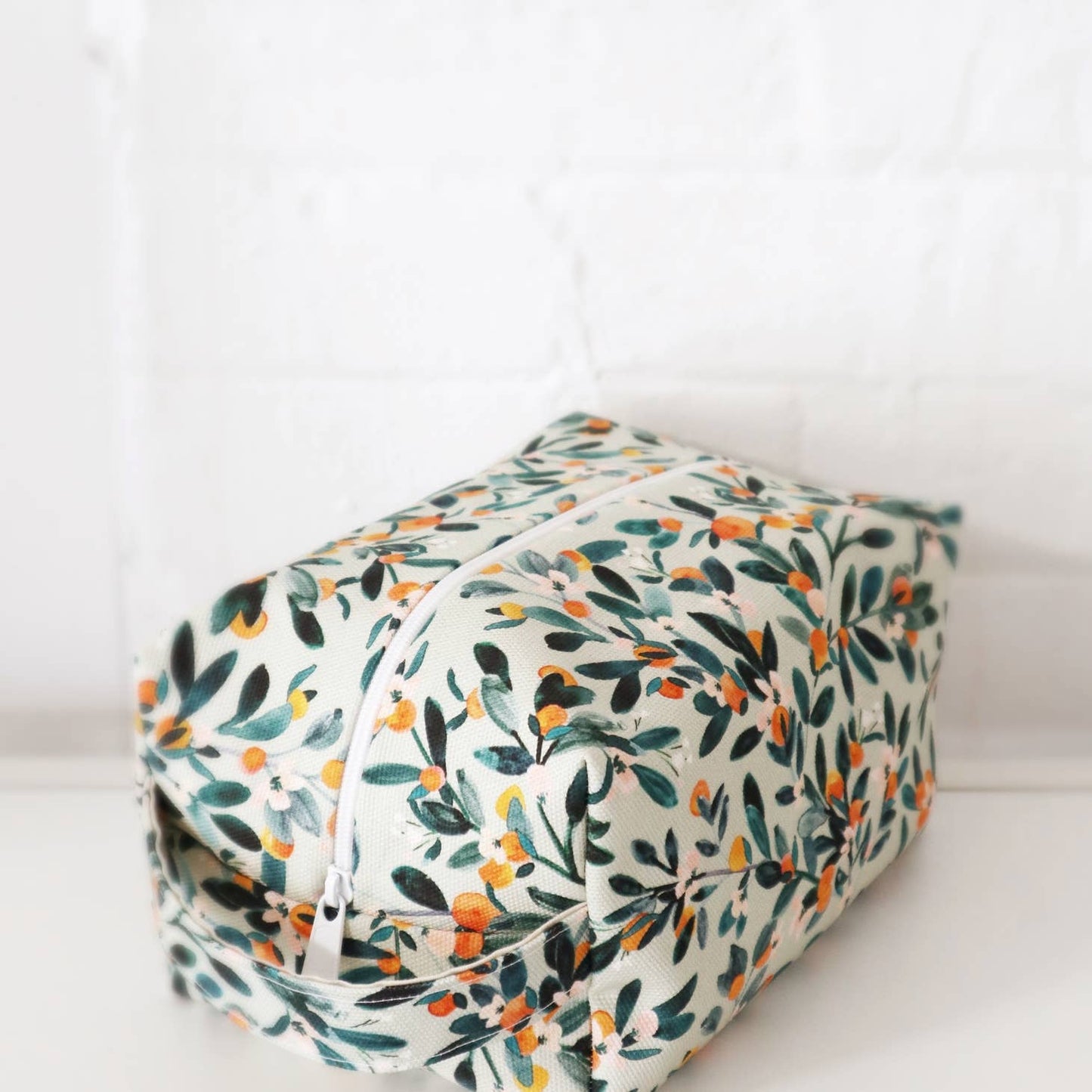 Makeup Bag- Sage Citrus