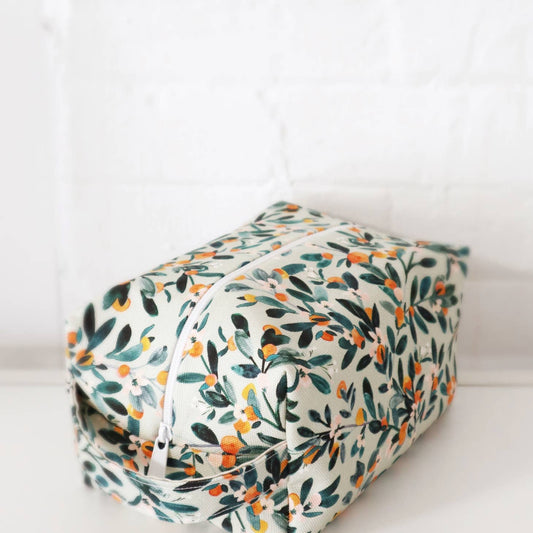 Makeup Bag- Sage Citrus