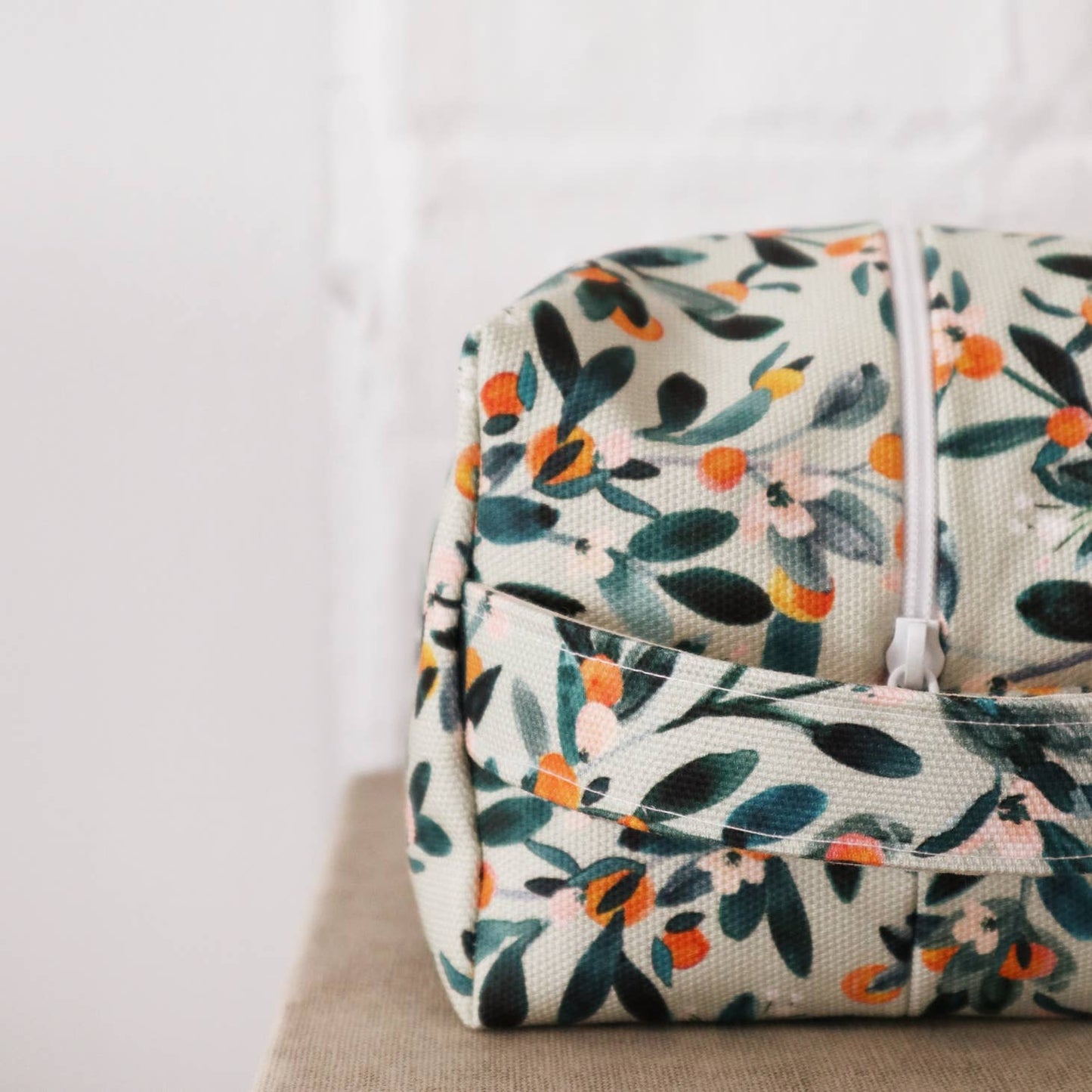 Makeup Bag- Sage Citrus