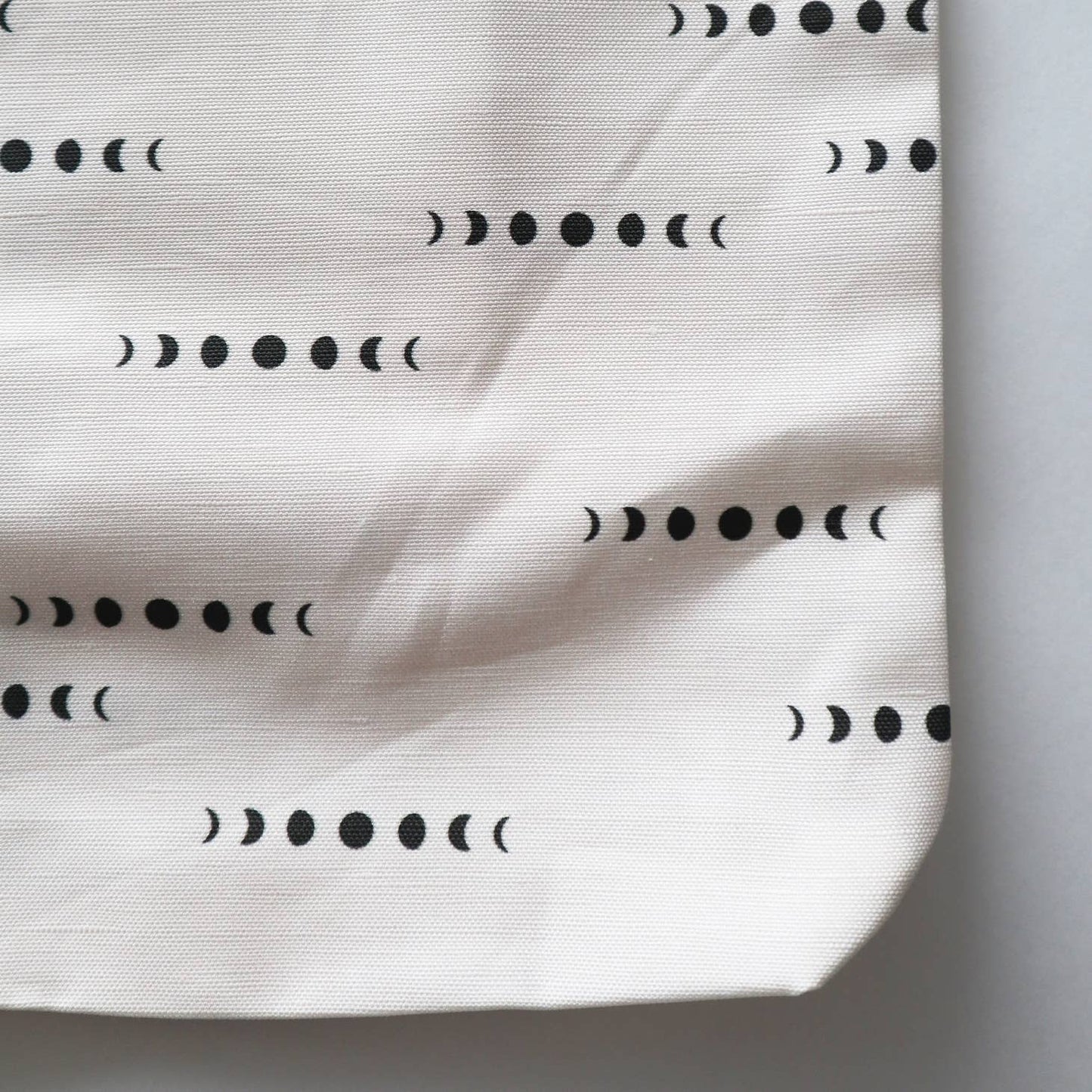 Canvas Tote Bag- Moon & Beige