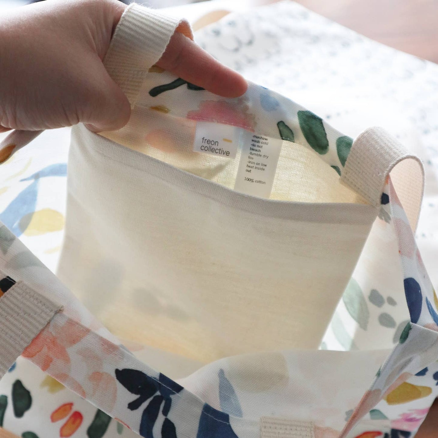 Canvas Tote Bag- Sierra Florals