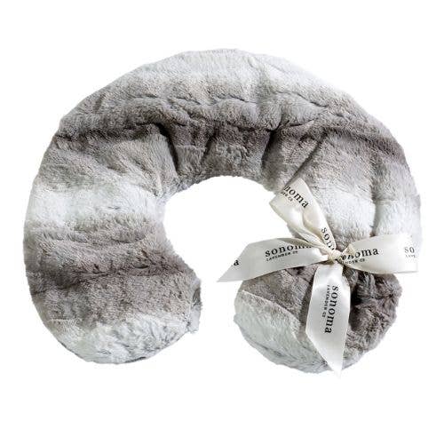 Spa Neck Pillow - Lavender Angora Platinum