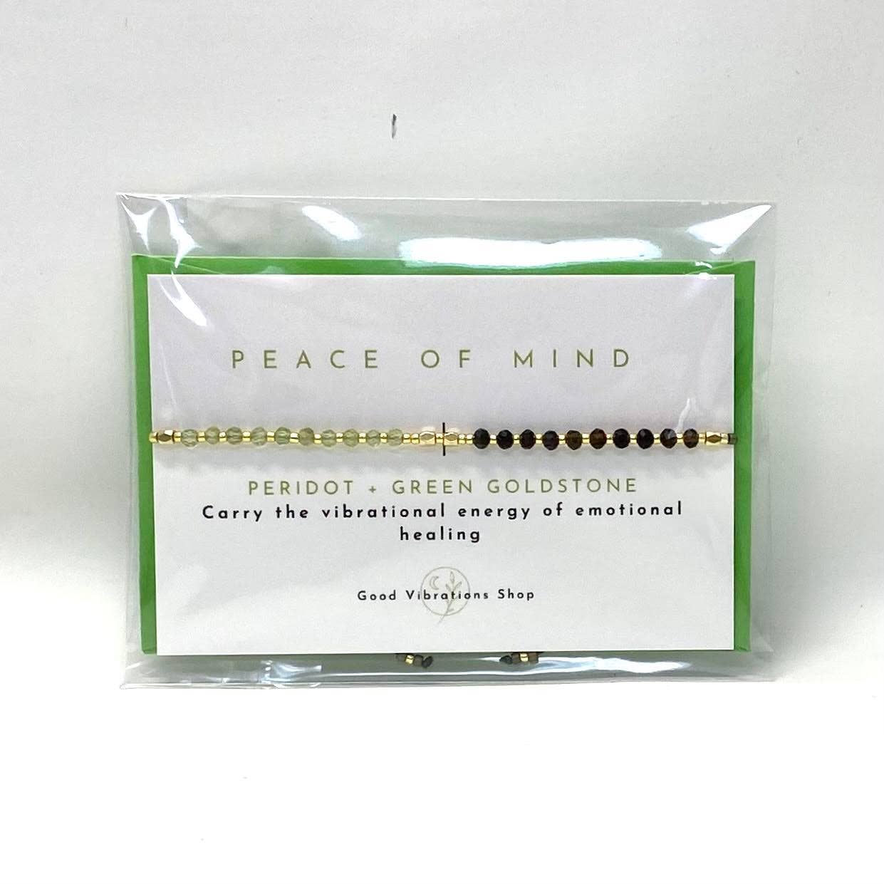 Peace Of Mind ⎮ Gemstone Intention Bracelet