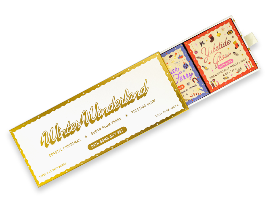 Winter Wonderland Bath Bomb Gift Set | Christmas, Holiday