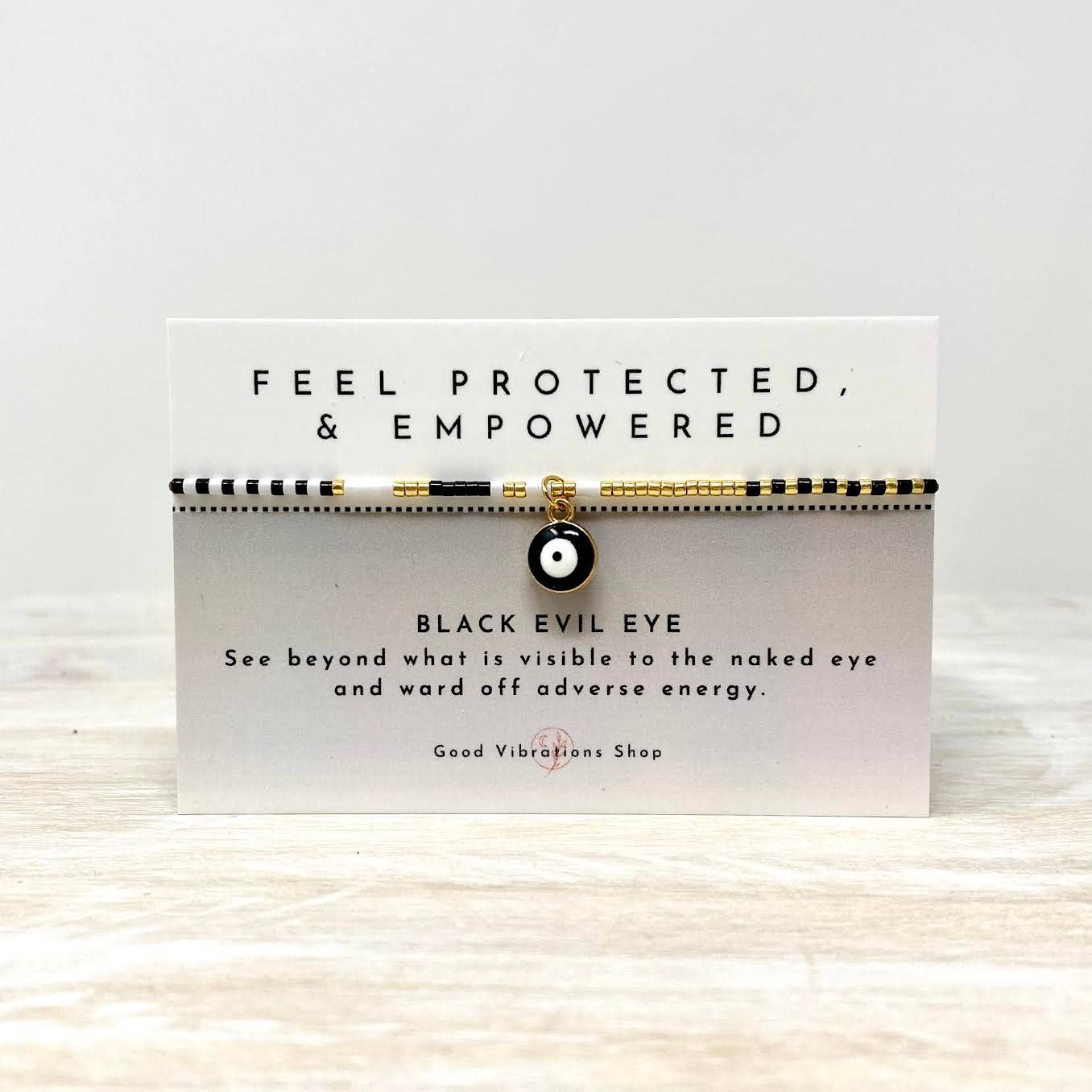 Eye of Protection Bracelet ⎮ Black