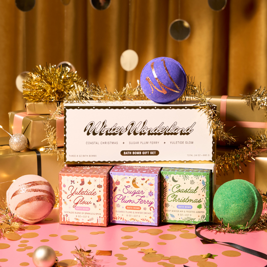 Winter Wonderland Bath Bomb Gift Set | Christmas, Holiday