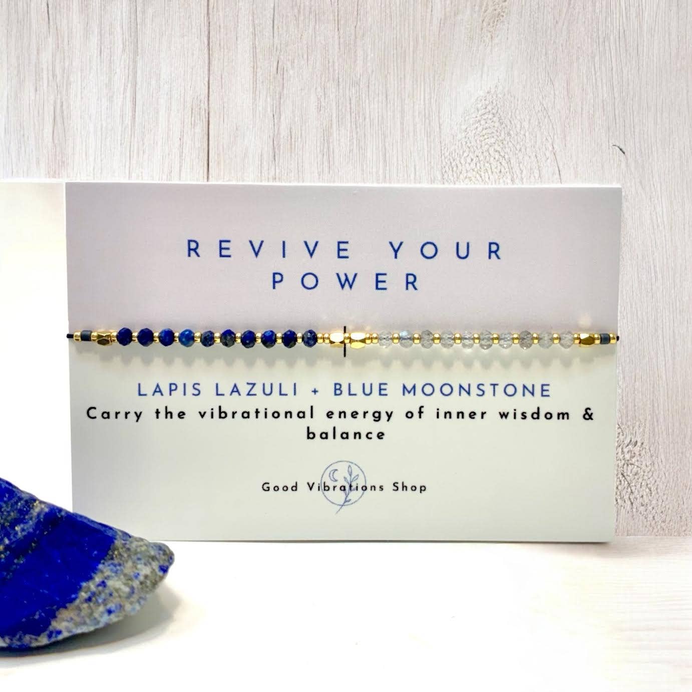 Revive Your Power ⎮ Gemstone Intention Bracelet