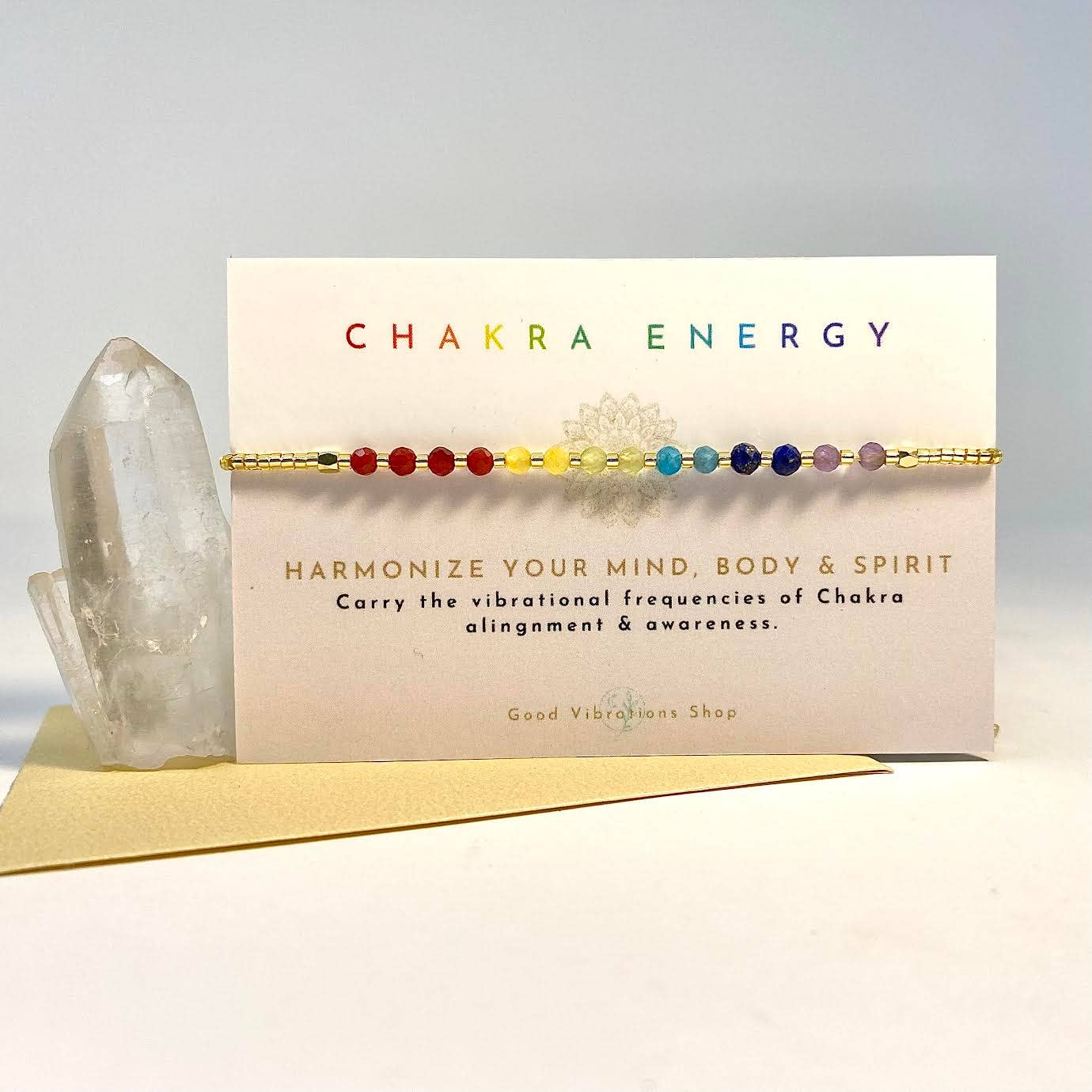 Chakra Energy ⎮ Gemstone Bracelet