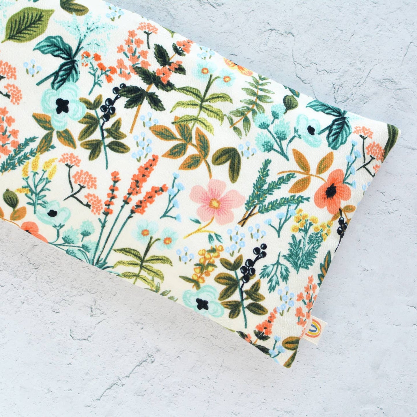 Oversized Eye Pillow- Herb Garden Cotton